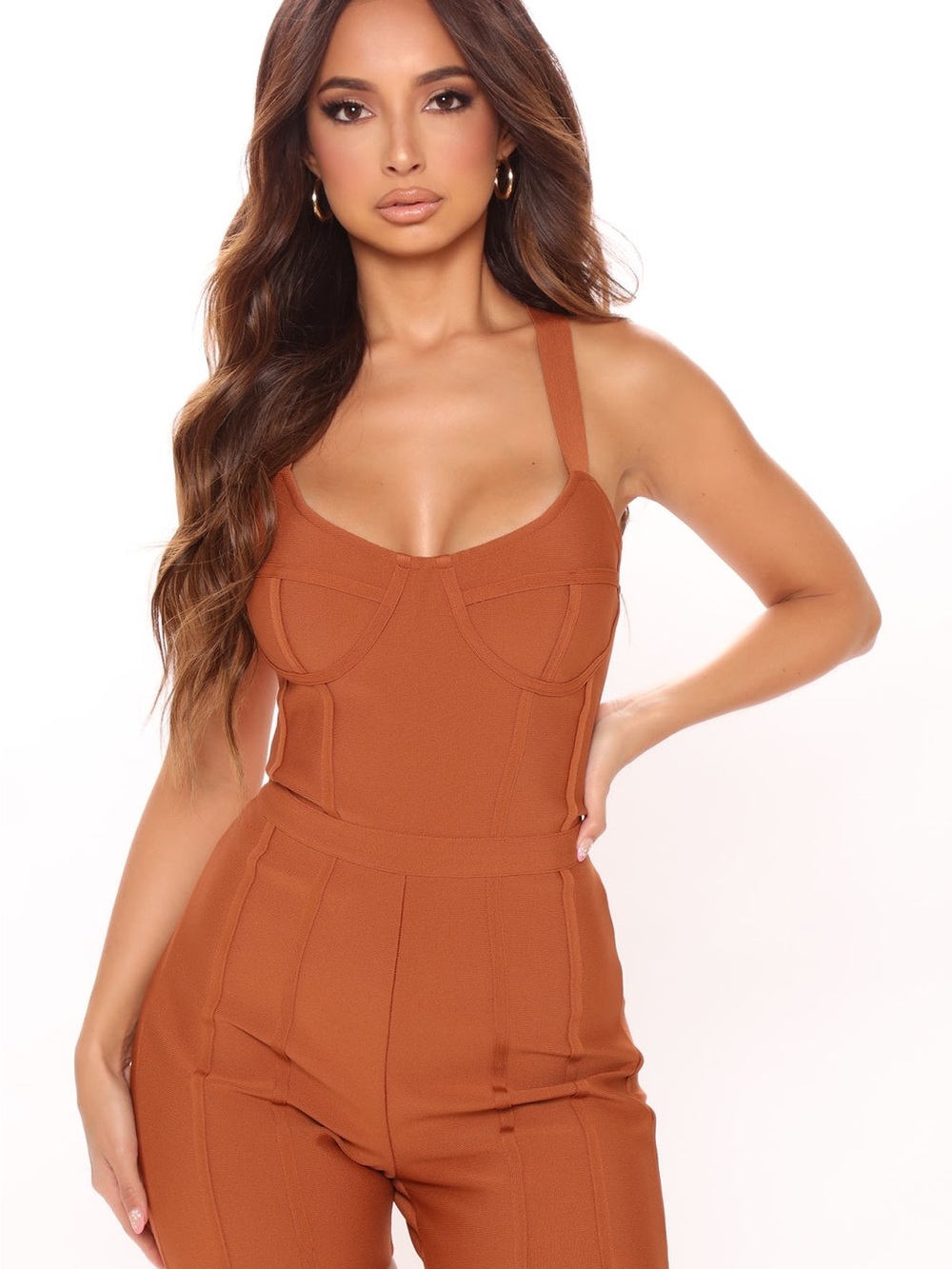 Strap me down bandage romper